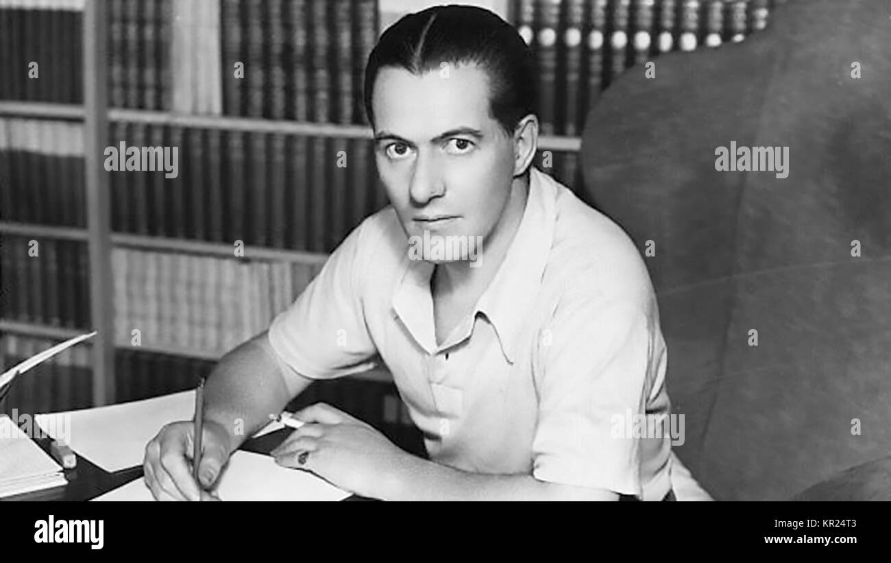 DENNIS WHEATLEY (1897-1977), romancier anglais sur 1932 Banque D'Images