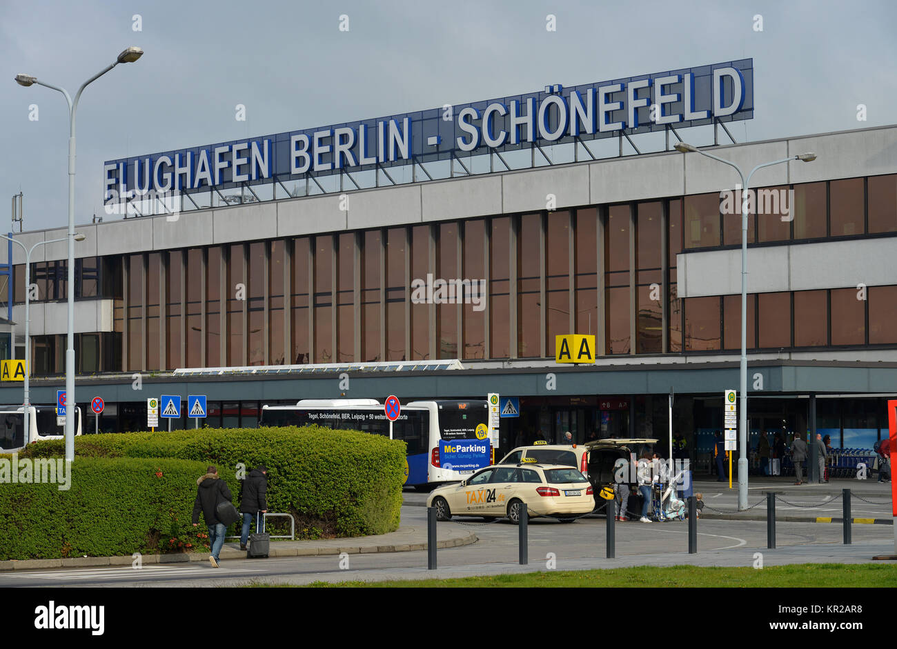 Un terminal de l'aéroport, le terrain, la beauté, le Brandebourg, Allemagne, Flughafen Schoenefeld, Deutschland, Banque D'Images