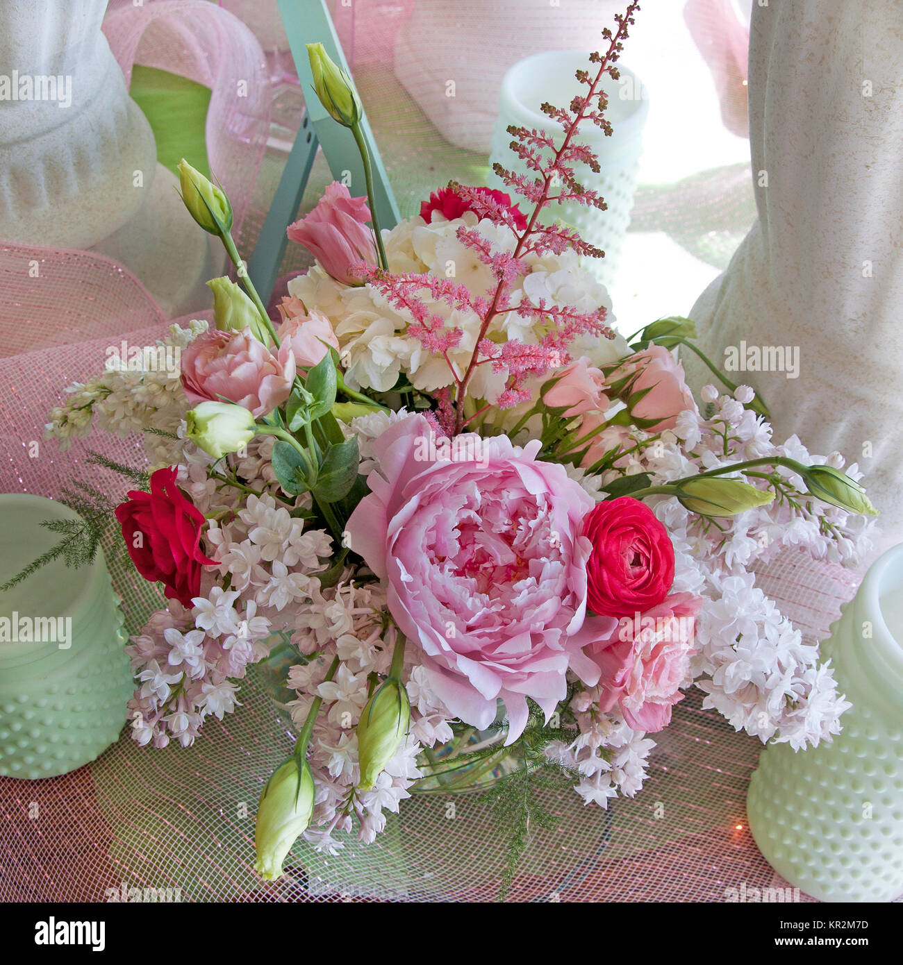1 Bouquet Mariee Pivoine Et Renoncule