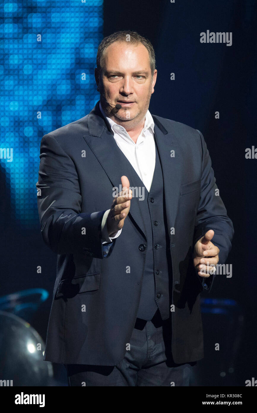 Spectacle de Messmer l'hypnotiseur à Nice le 2017/06/16 Banque D'Images