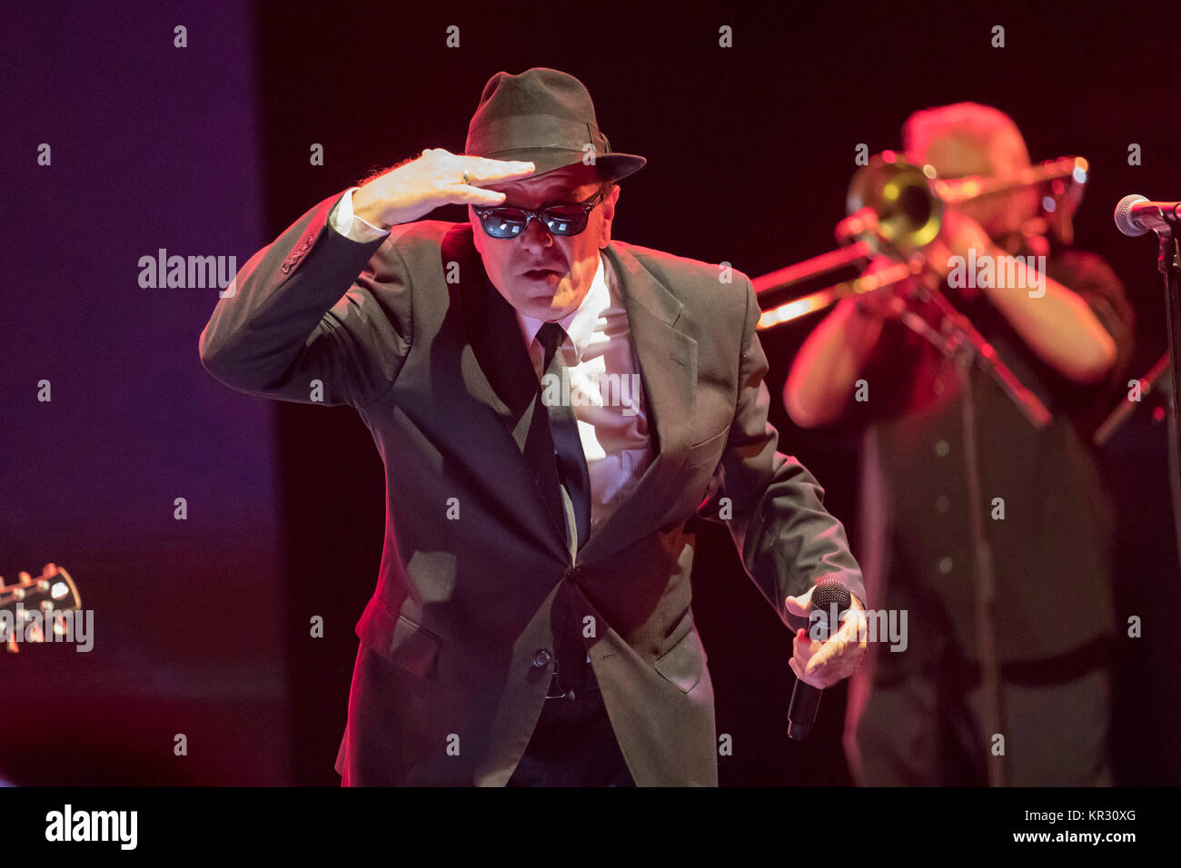 The Blues Brothers Band en concert à l 'Festival des Nuits du Sud à Vence sur 2017/07/13 Banque D'Images