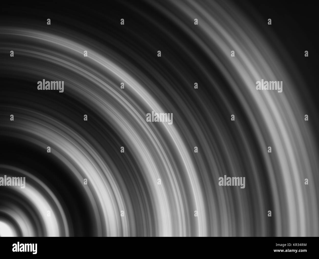 Vivid horizontal noir et blanc twirl affaires swirl radial de vinyle Banque D'Images