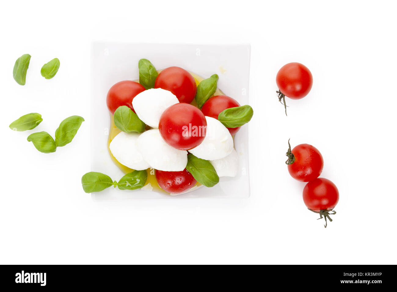 Delicious Fresh caprese. Banque D'Images