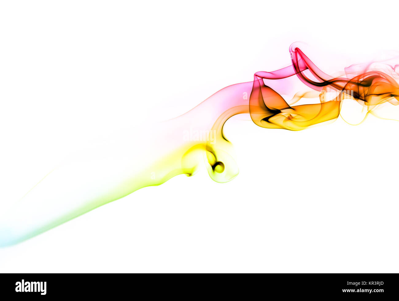 couleur fumée Banque D'Images