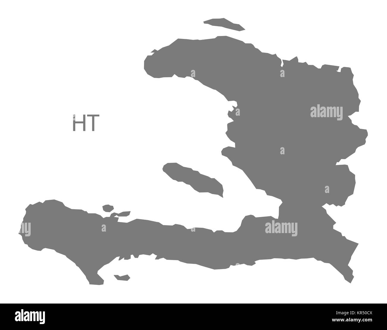 Haïti Site gray Banque D'Images
