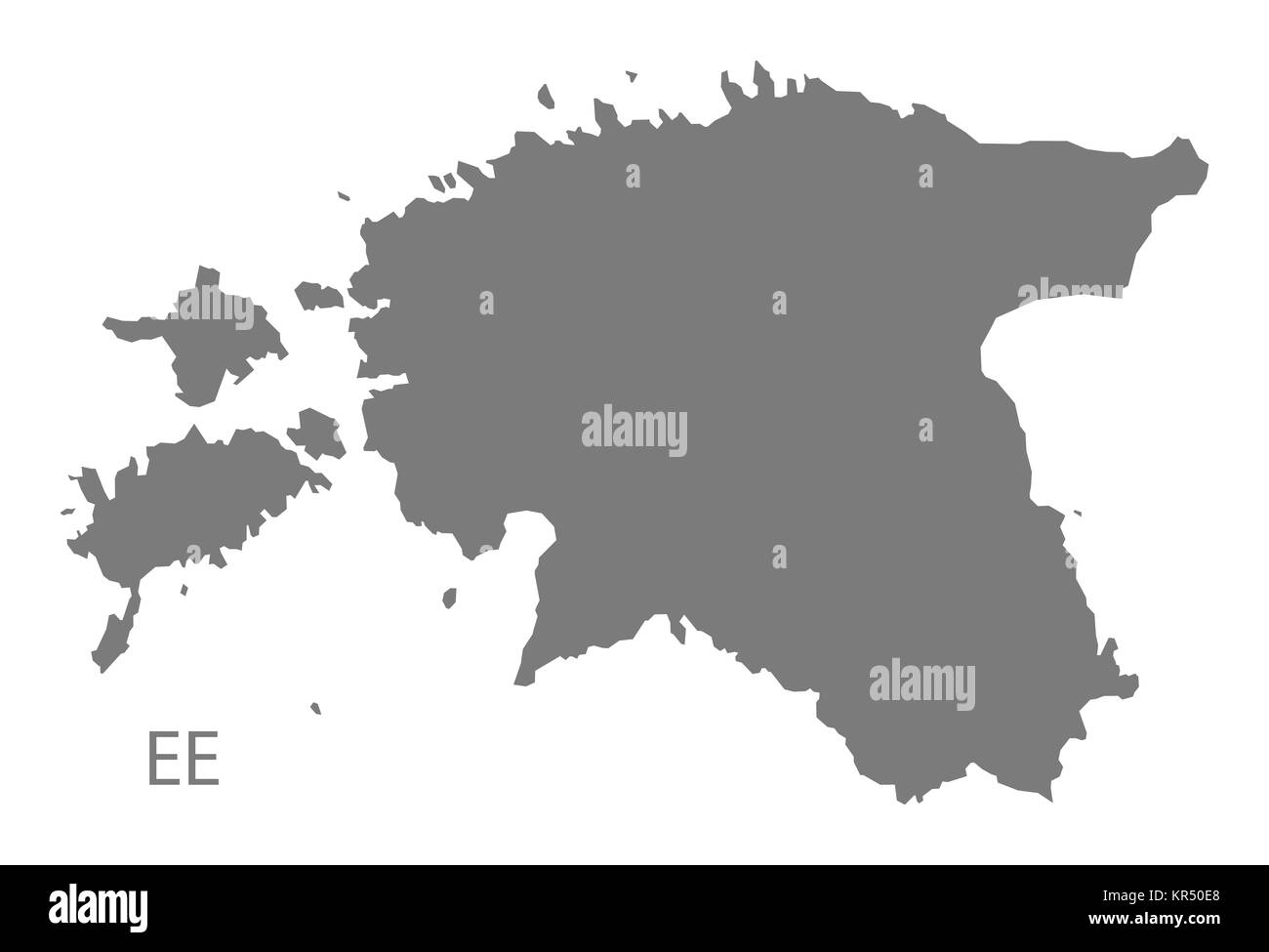 L'Estonie Site gray Banque D'Images