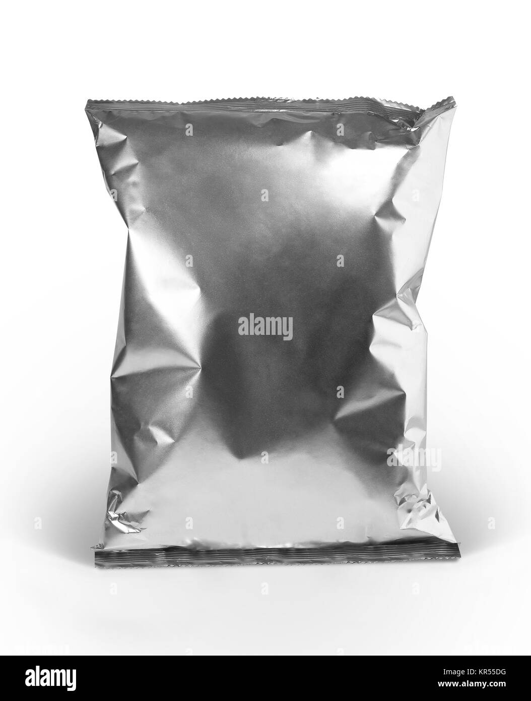 Nettoyer l'aluminium d'emballage Banque D'Images