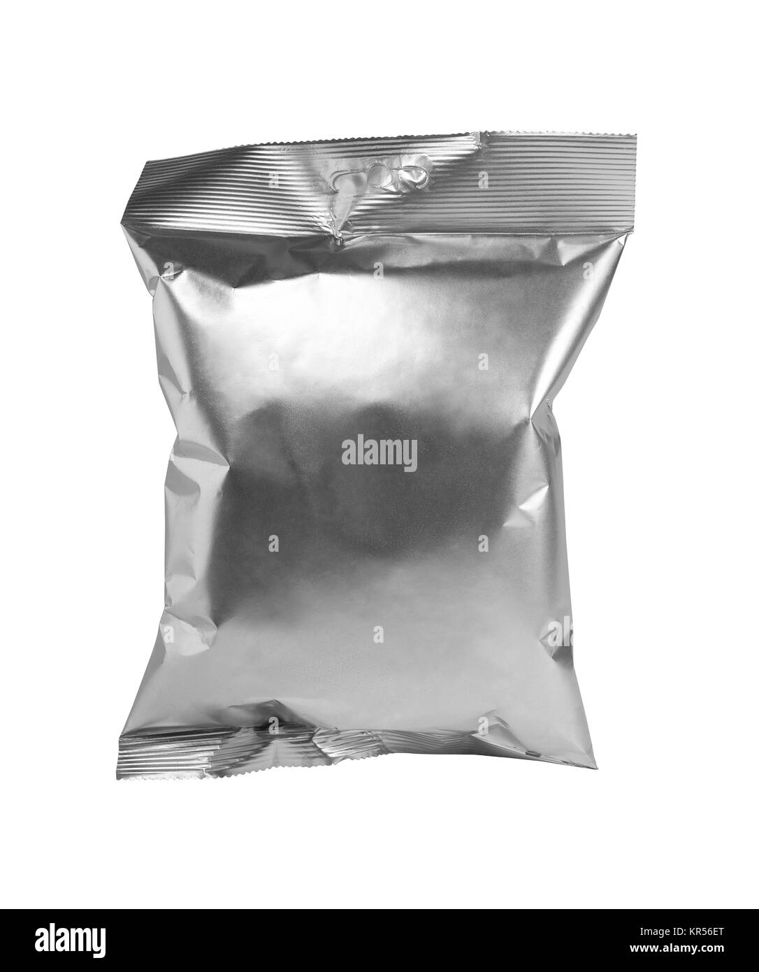 Nettoyer l'aluminium d'emballage Banque D'Images