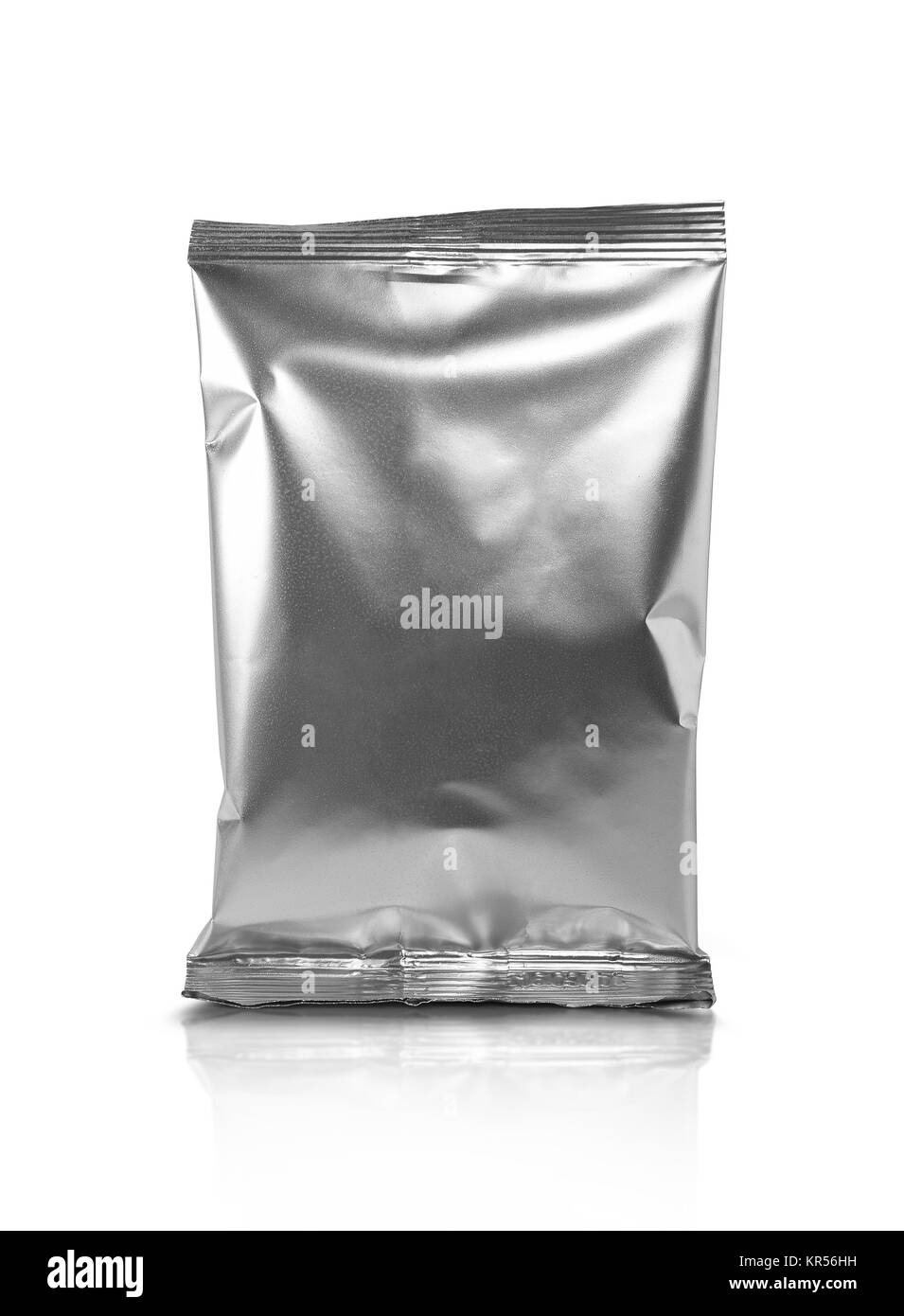 Nettoyer l'aluminium d'emballage Banque D'Images