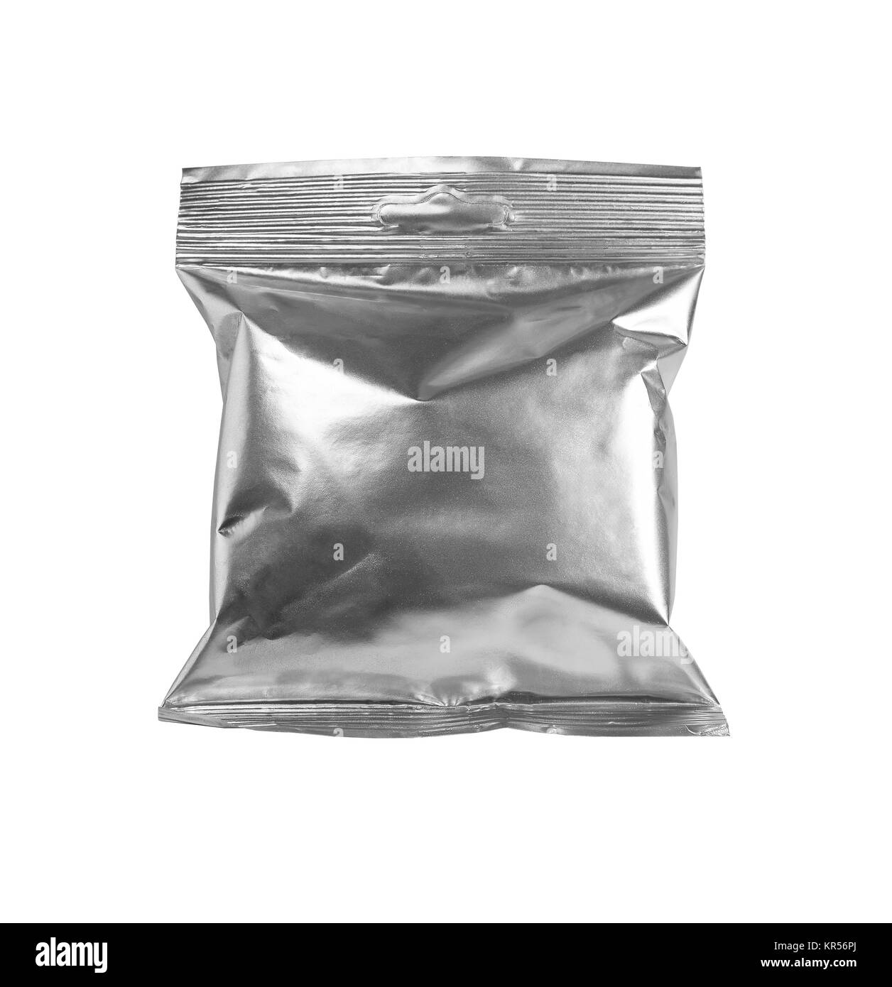 Nettoyer l'aluminium d'emballage Banque D'Images