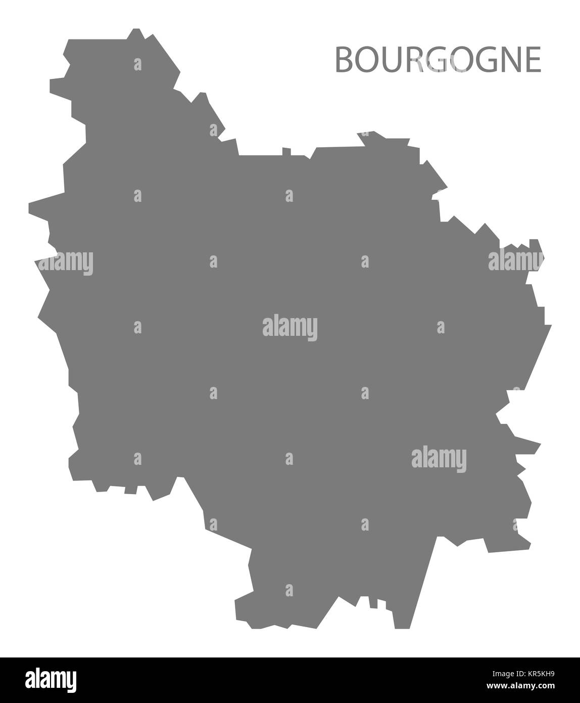 Bourgogne France Site gray Banque D'Images