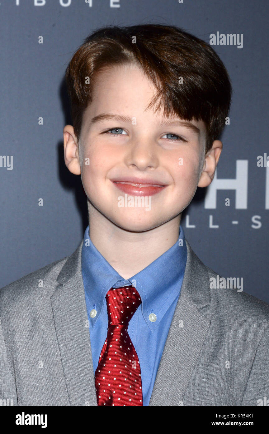 New York, USA. 25Th Dec 2017. Iain Armitage assiste à la 11e édition de CNN Heroes : An All-Star Tribute à l'American Museum of Natural History le 17 décembre 2017 dans la ville de New York. Credit : Geisler-Fotopress/Alamy Live News Banque D'Images