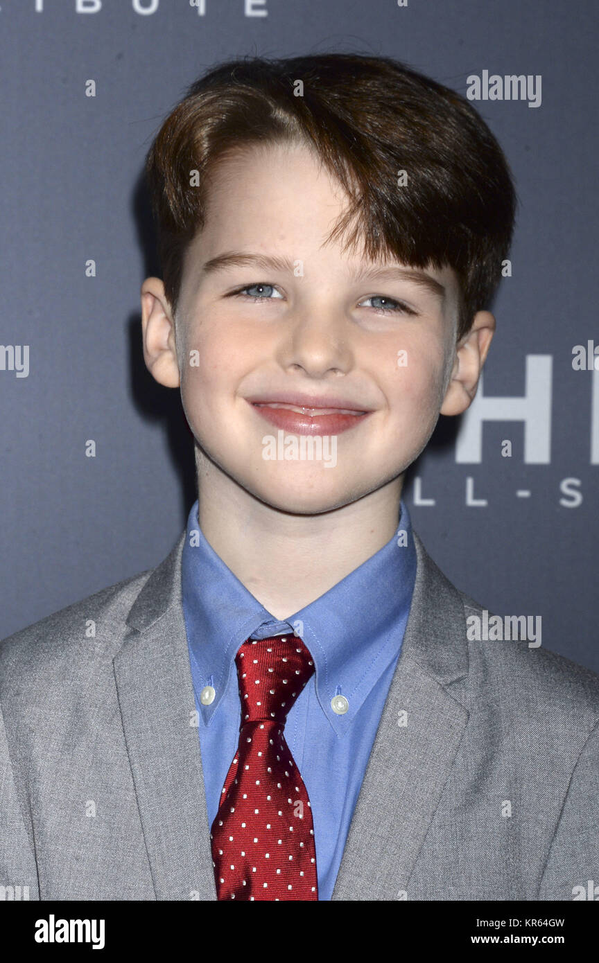 La ville de New York. 25Th Dec 2017. Iain Armitage assiste à la 11e édition de CNN Heroes : An All-Star Tribute à l'American Museum of Natural History le 17 décembre 2017 dans la ville de New York. | Verwendung weltweit Credit : dpa/Alamy Live News Banque D'Images