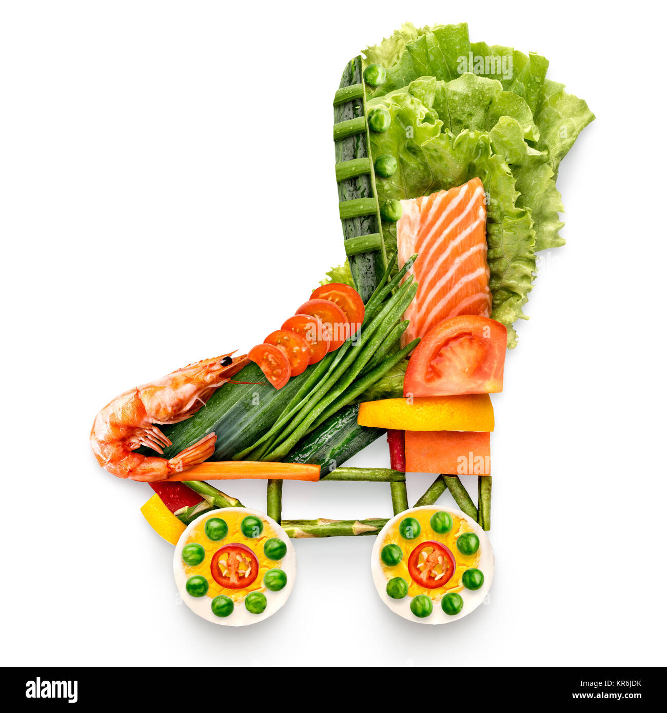 Le patinage et la santé. Banque D'Images