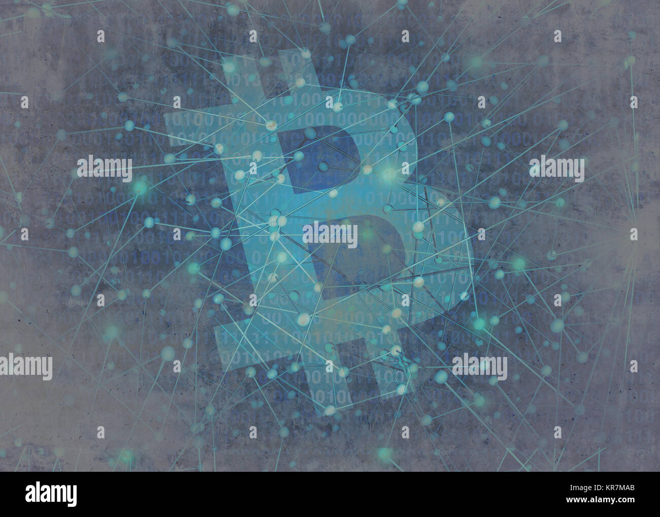 Cryptocurrency Bitcoin monnaie internet numérique et économique d'avion concept d'électronique en ligne de l'argent dans un commerce ou une transaction financière. Banque D'Images