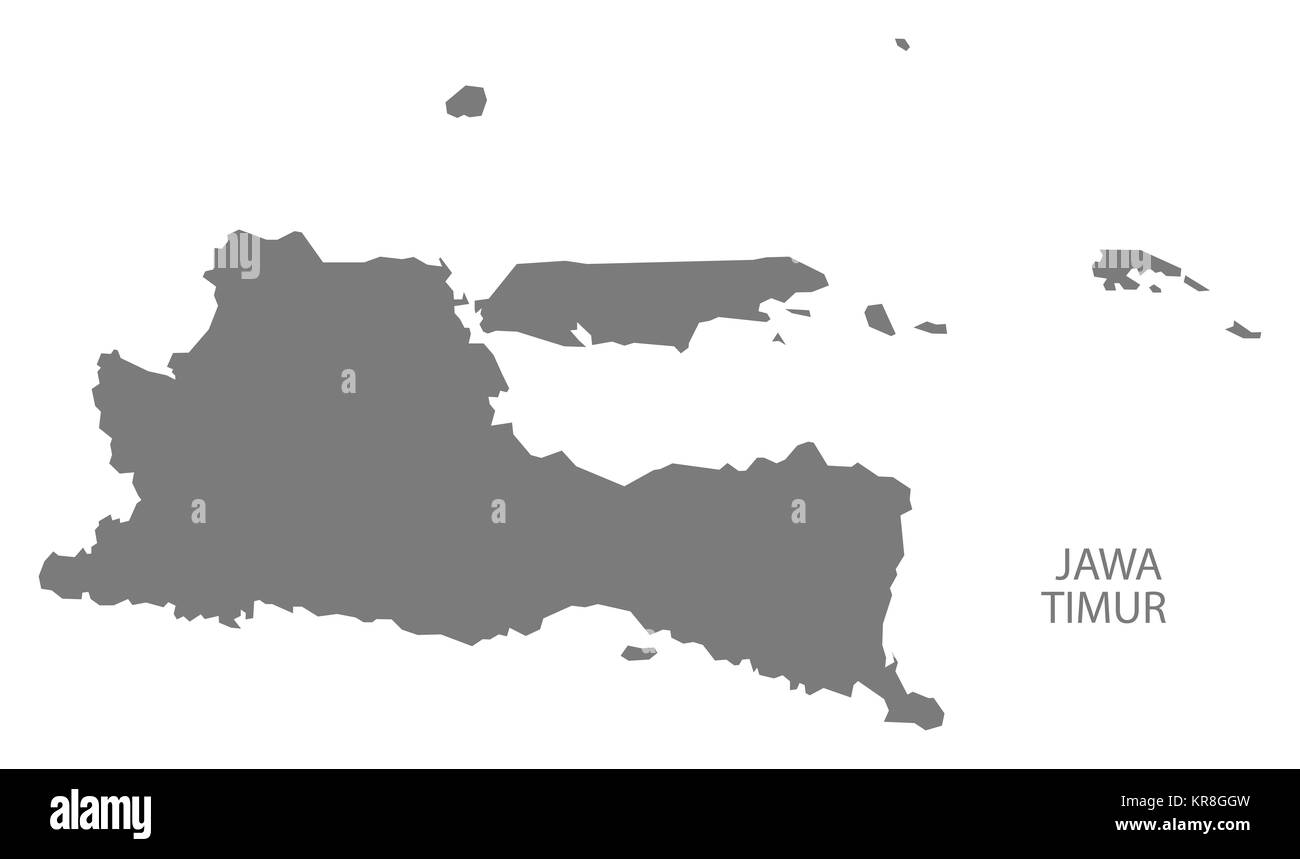 Jawa Timur Indonésie Site gray Banque D'Images