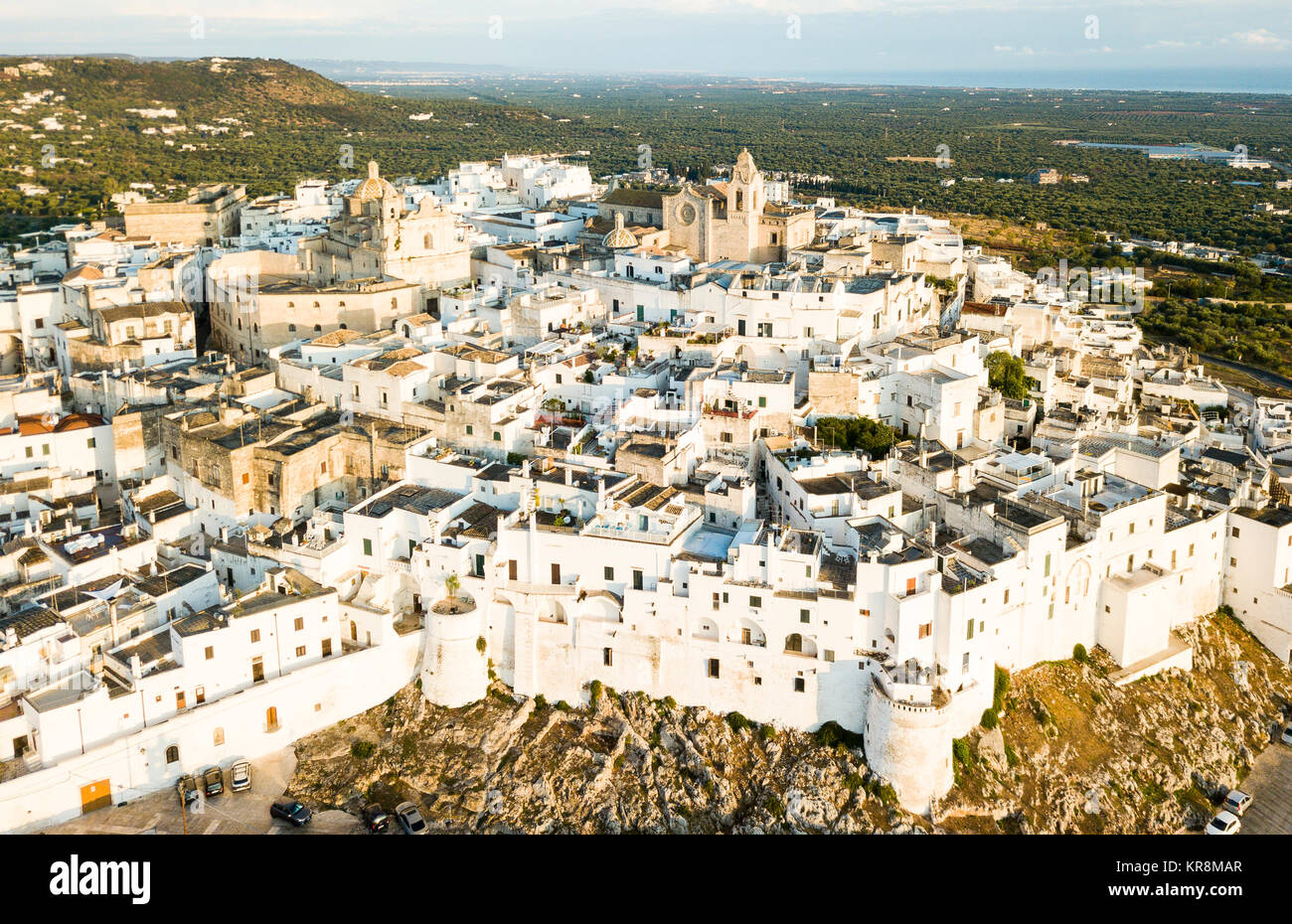 Ostuni, Pouilles, Italie Banque D'Images
