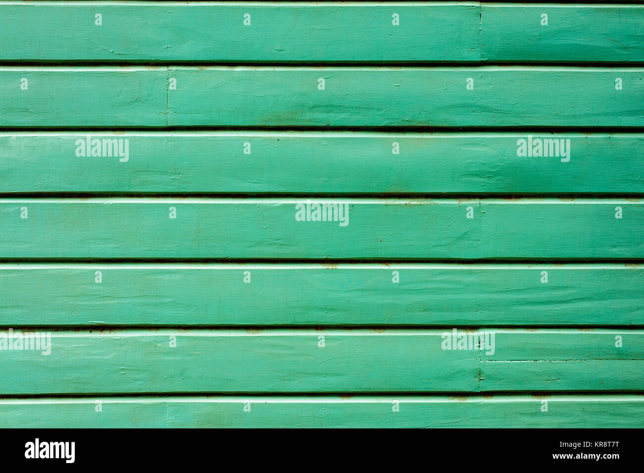 Planche de bois vert Banque D'Images