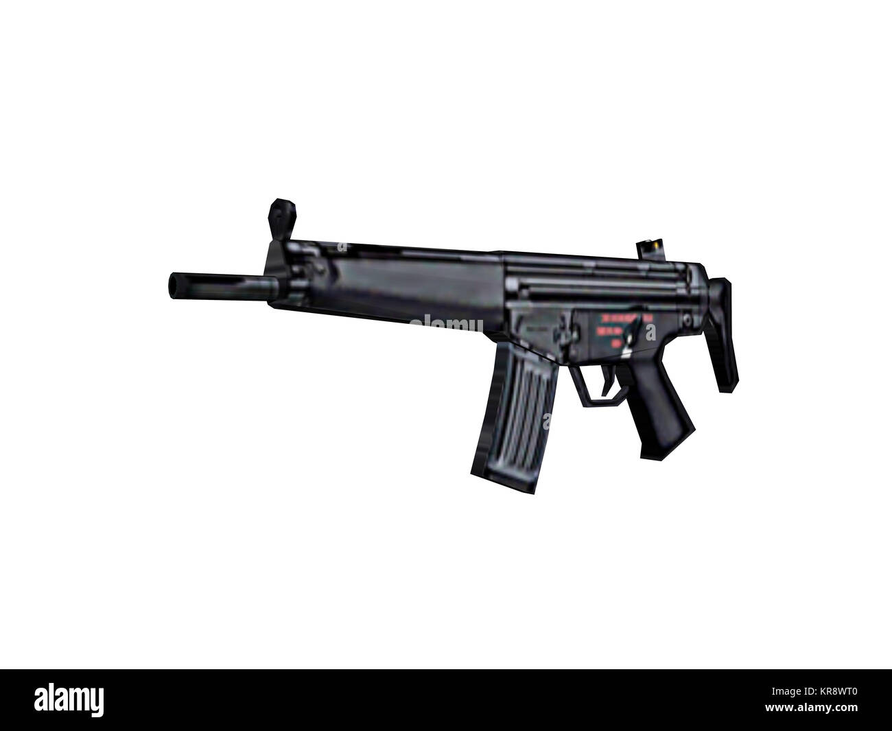 Fusil automatique exempté Banque D'Images