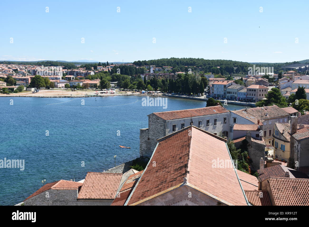 porec,parenzo,parenz,toitures,historique,ville côtière,istrie,vieille ville Banque D'Images