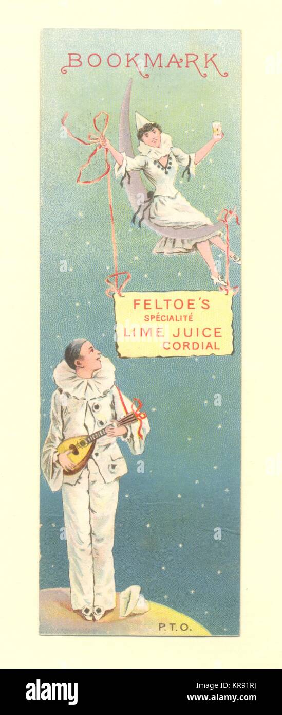 Ajouter aux favoris la publicité Feltoe jus de lime Cordial Banque D'Images