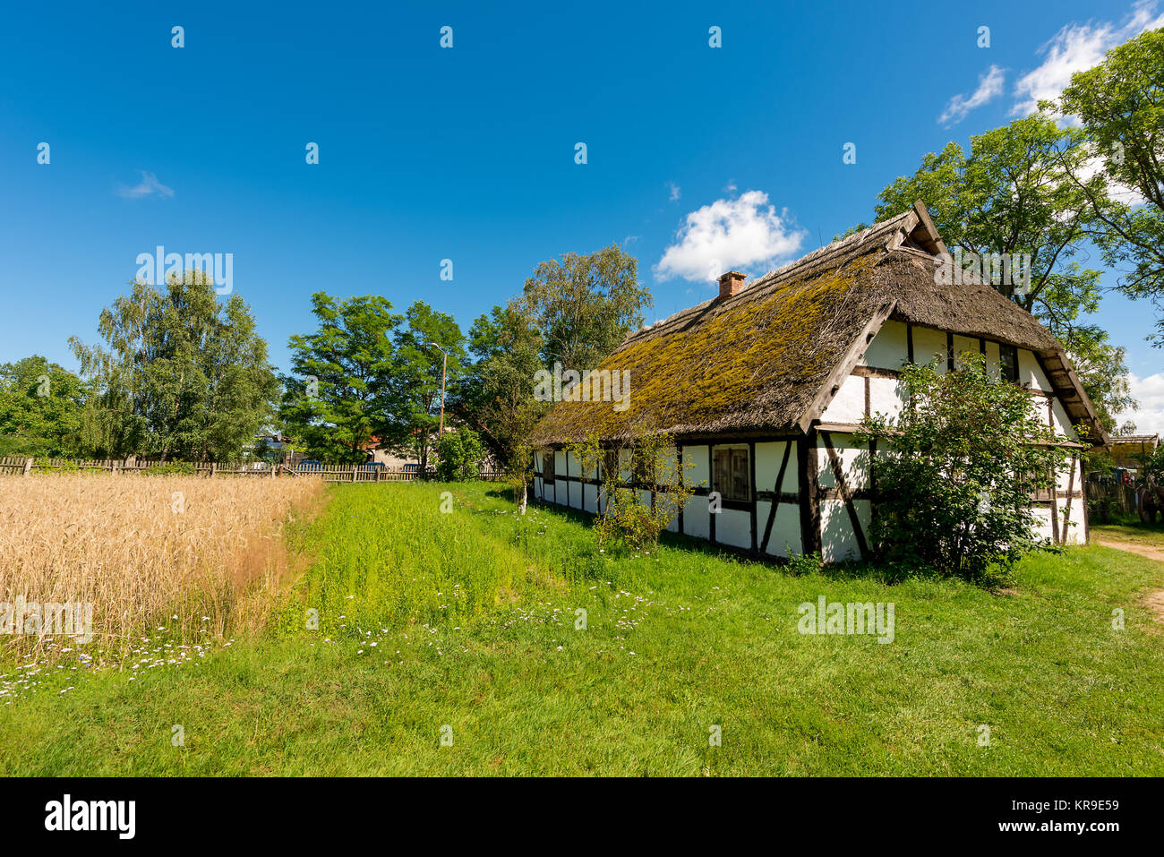 Polish de ethno village Banque D'Images