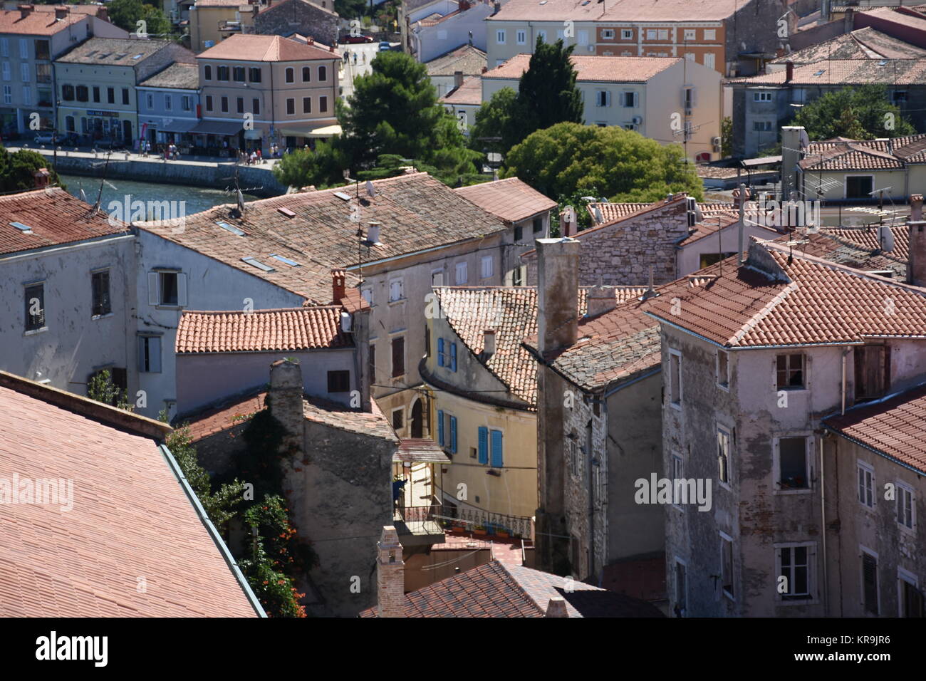 porec,parenzo,parenz,toitures,historique,ville côtière,istrie,vieille ville Banque D'Images