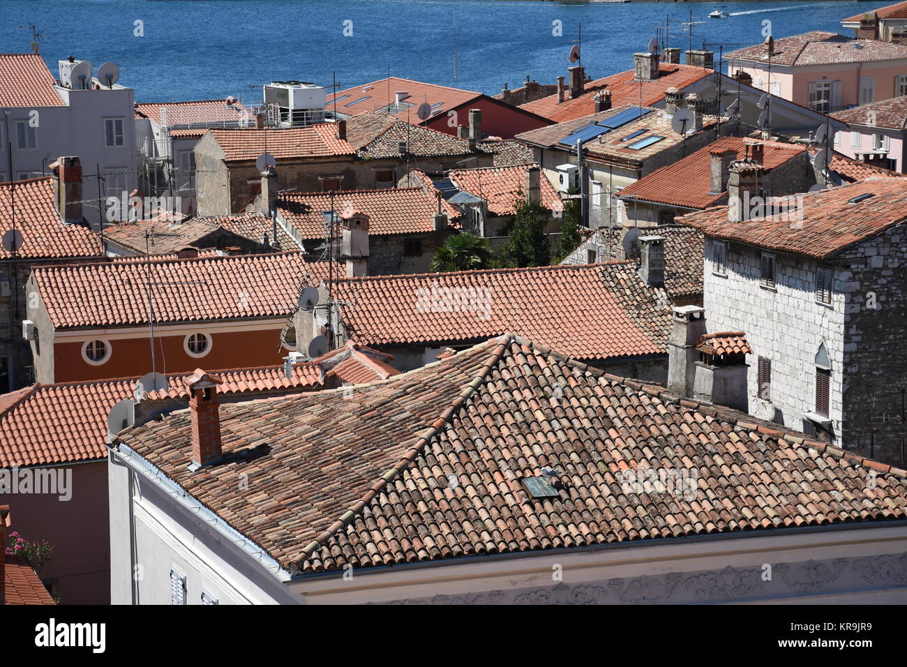 porec,parenzo,parenz,toitures,historique,ville côtière,istrie,vieille ville Banque D'Images