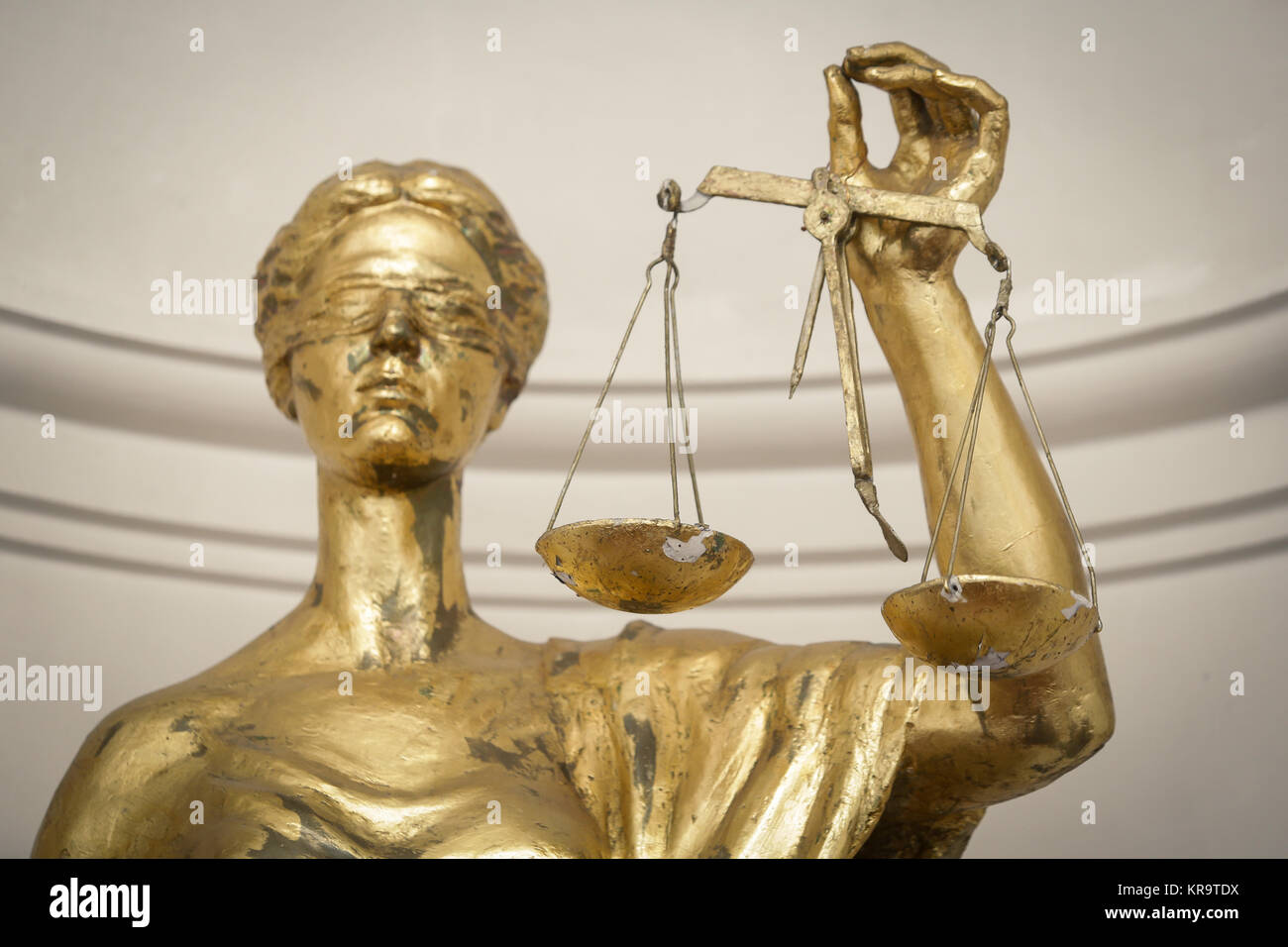 Statue de justice aveugle Banque de photographies et d’images à haute