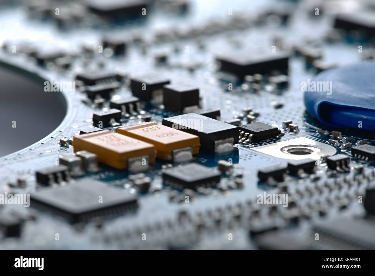 Carte de circuit imprimé Banque D'Images