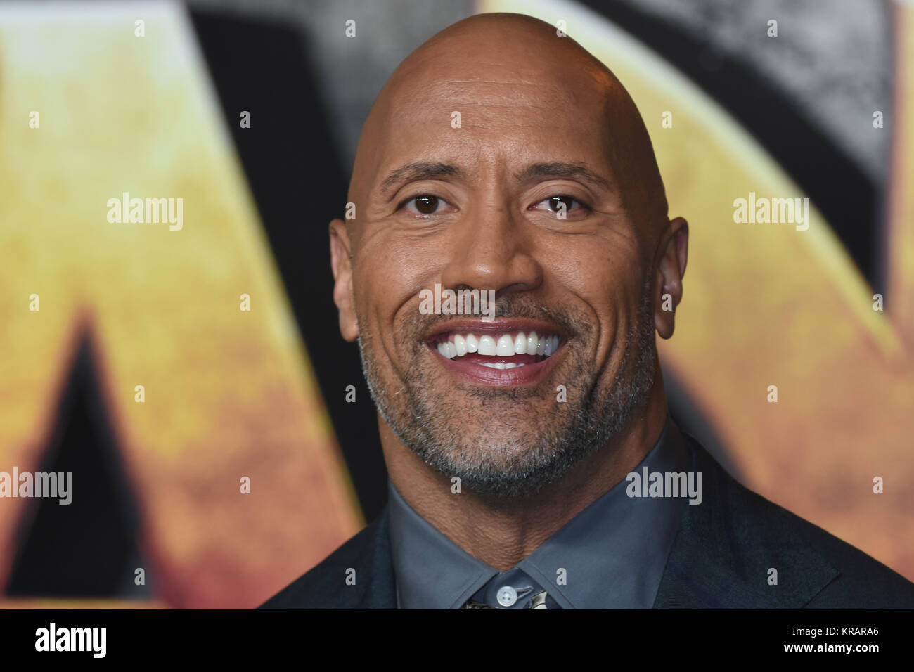Dwayne Johnson'Jumanji - Bienvenue dans la jungle' - UK Premiere, Vue West End, Londres. UK Banque D'Images