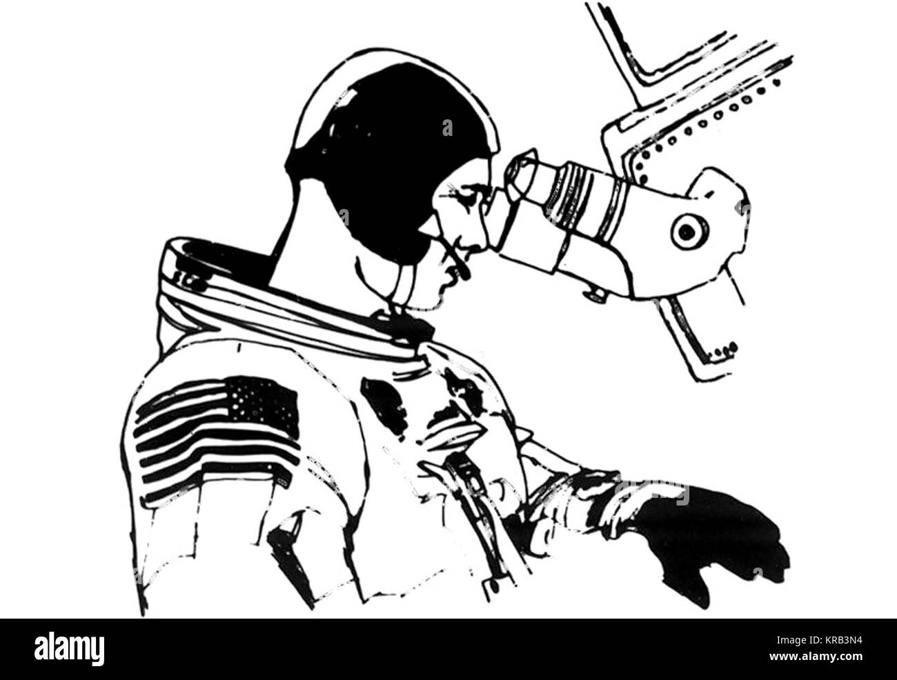 Apollo11-04-b Banque D'Images