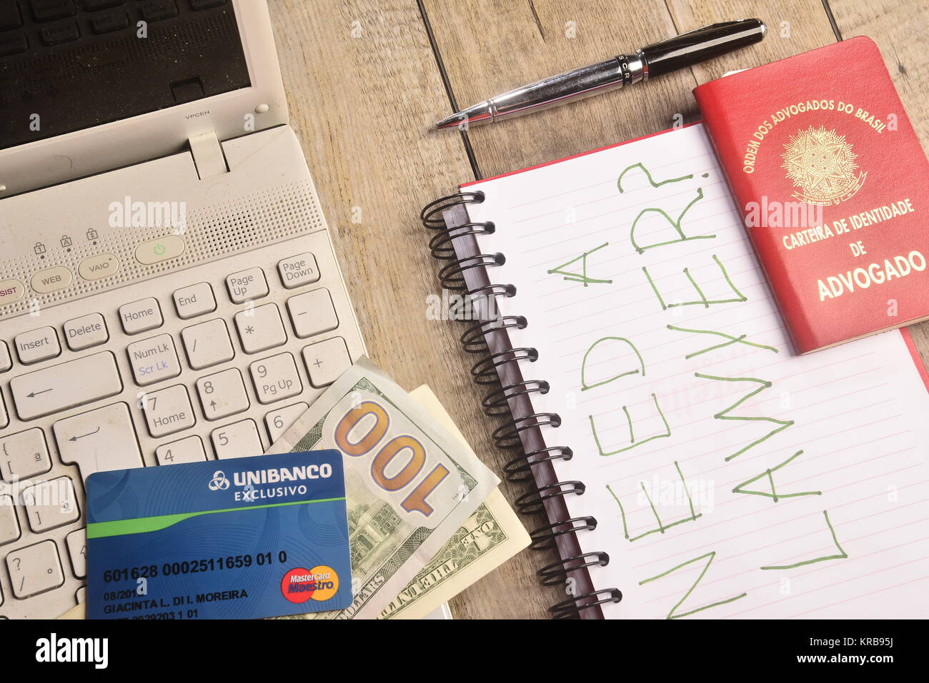 Concept photo de voyage et d'affaires Banque D'Images