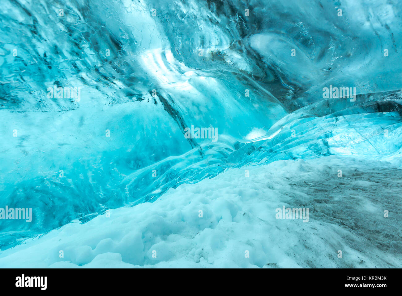 La texture du mur de glace Banque D'Images