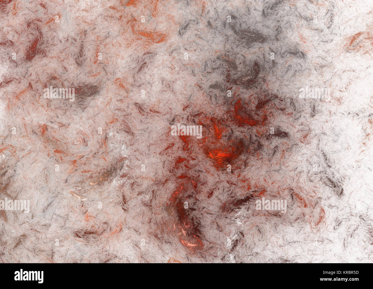 Flamme fractale, computer generated image Banque D'Images