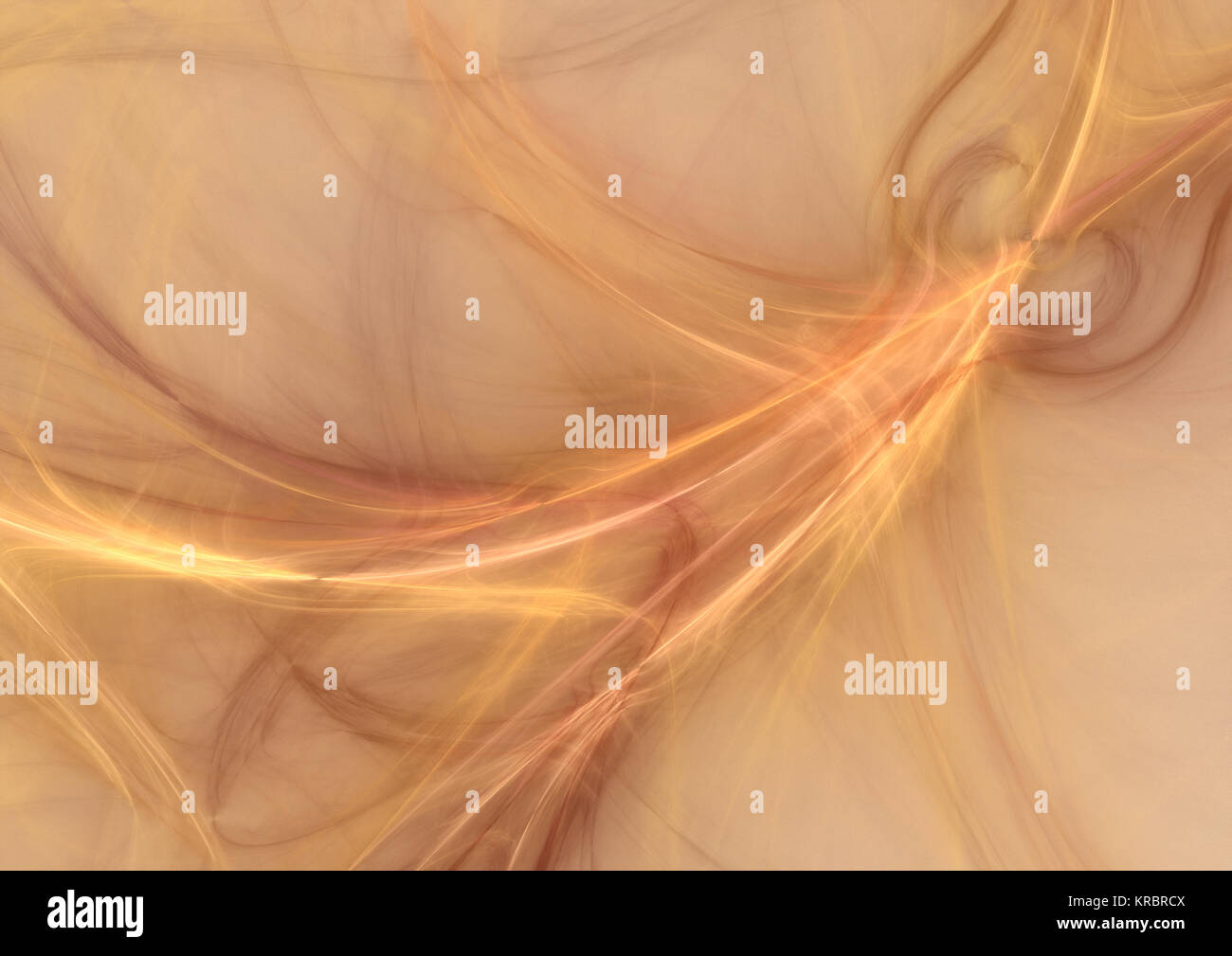 Flamme fractale, computer generated image Banque D'Images