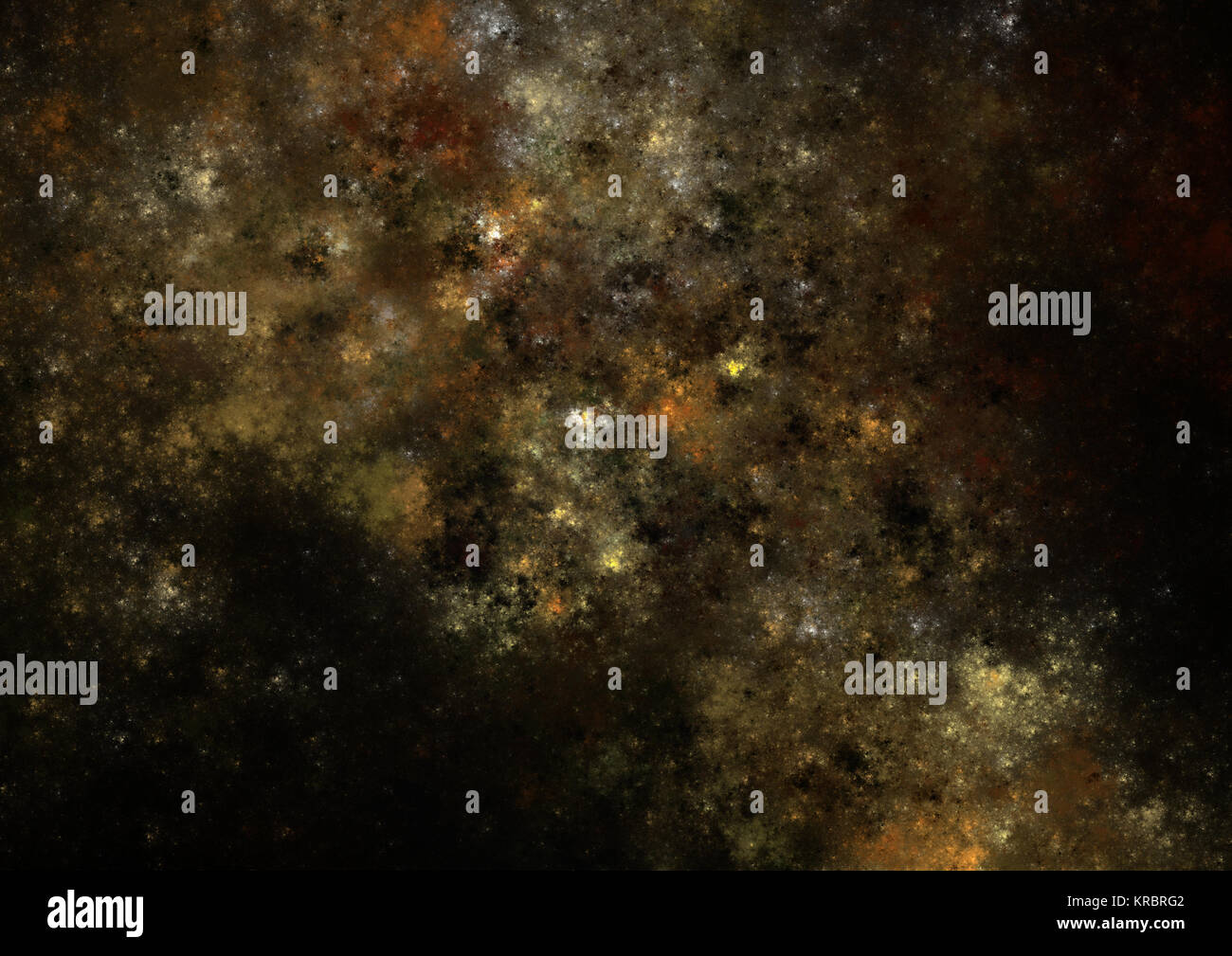 Flamme fractale, computer generated image Banque D'Images