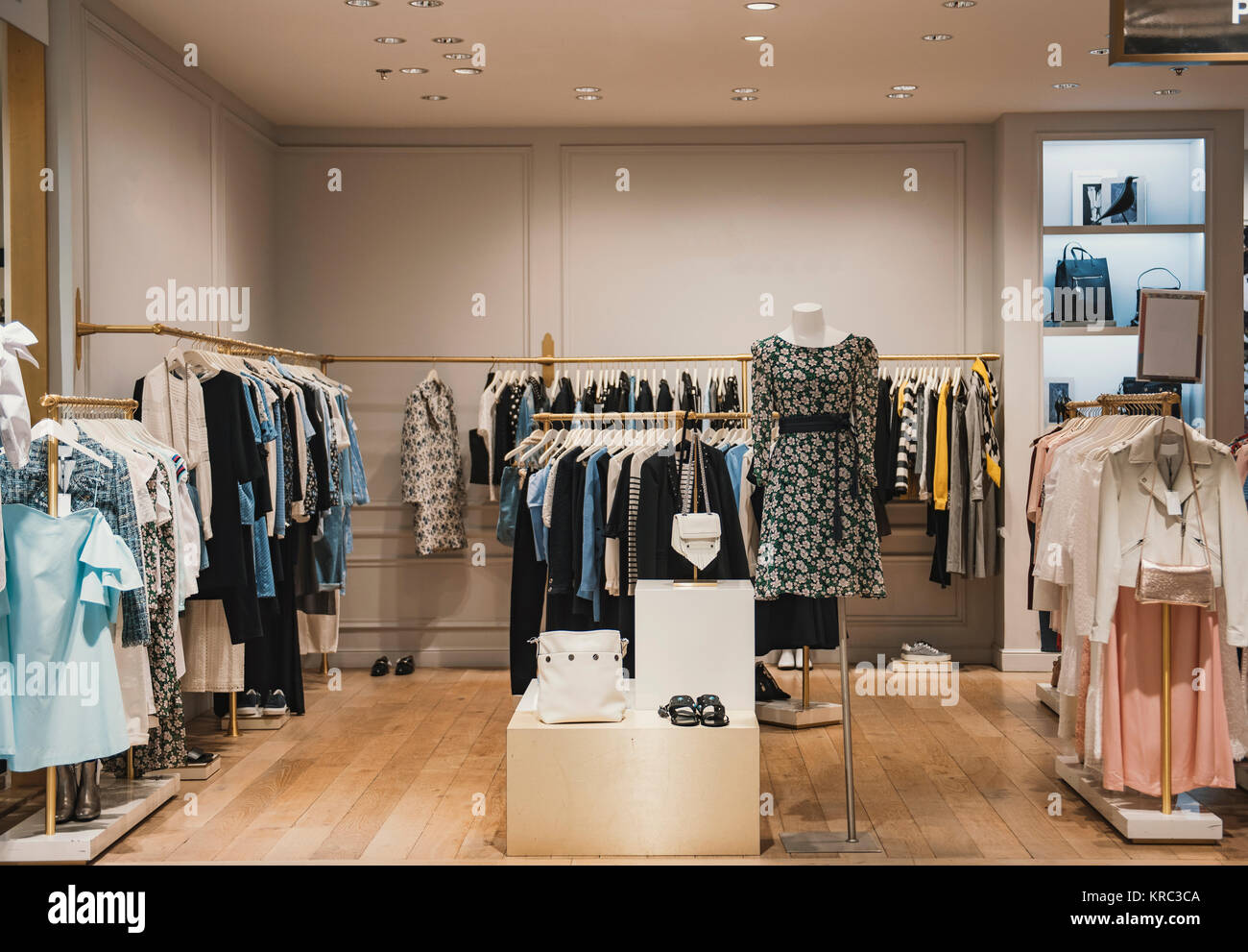 Boutique de vetement Banque de photographies et d images haute