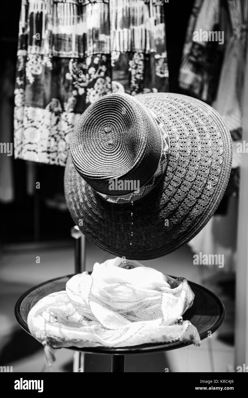 Boutique de vêtements à Paris Banque D'Images
