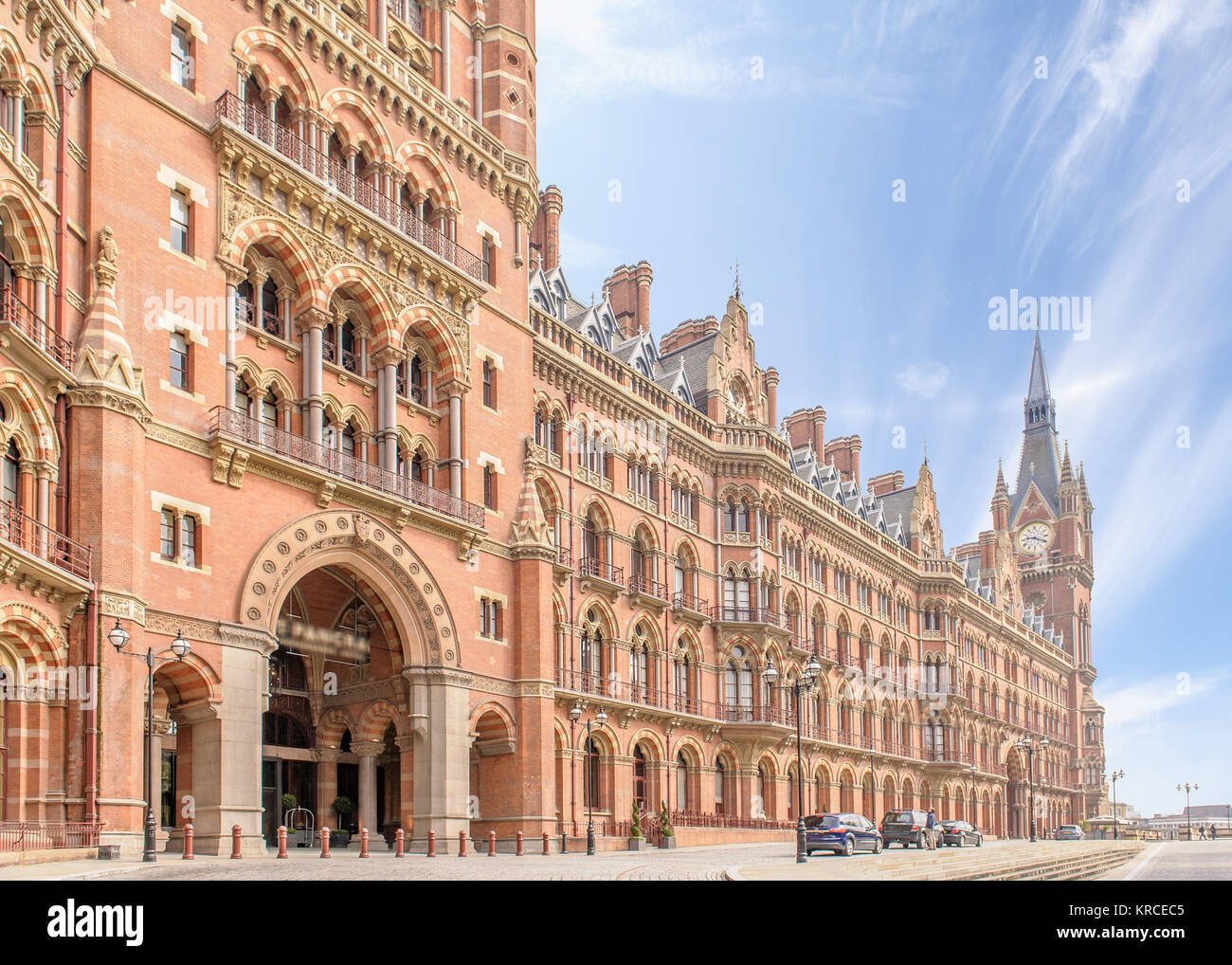 Hôtel Renaissance St Pancras à Londres Banque D'Images