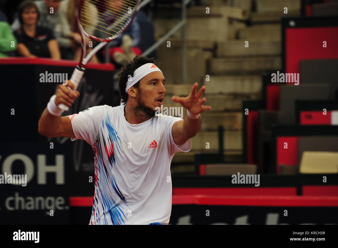 Juan Monaco, l'ATP Tour, Rothenbaum, Hamburg, Deutschland Banque D'Images