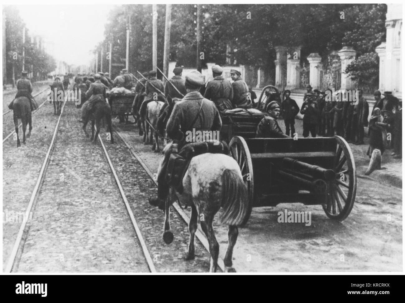 Guerre civile russe 1918 Banque D'Images