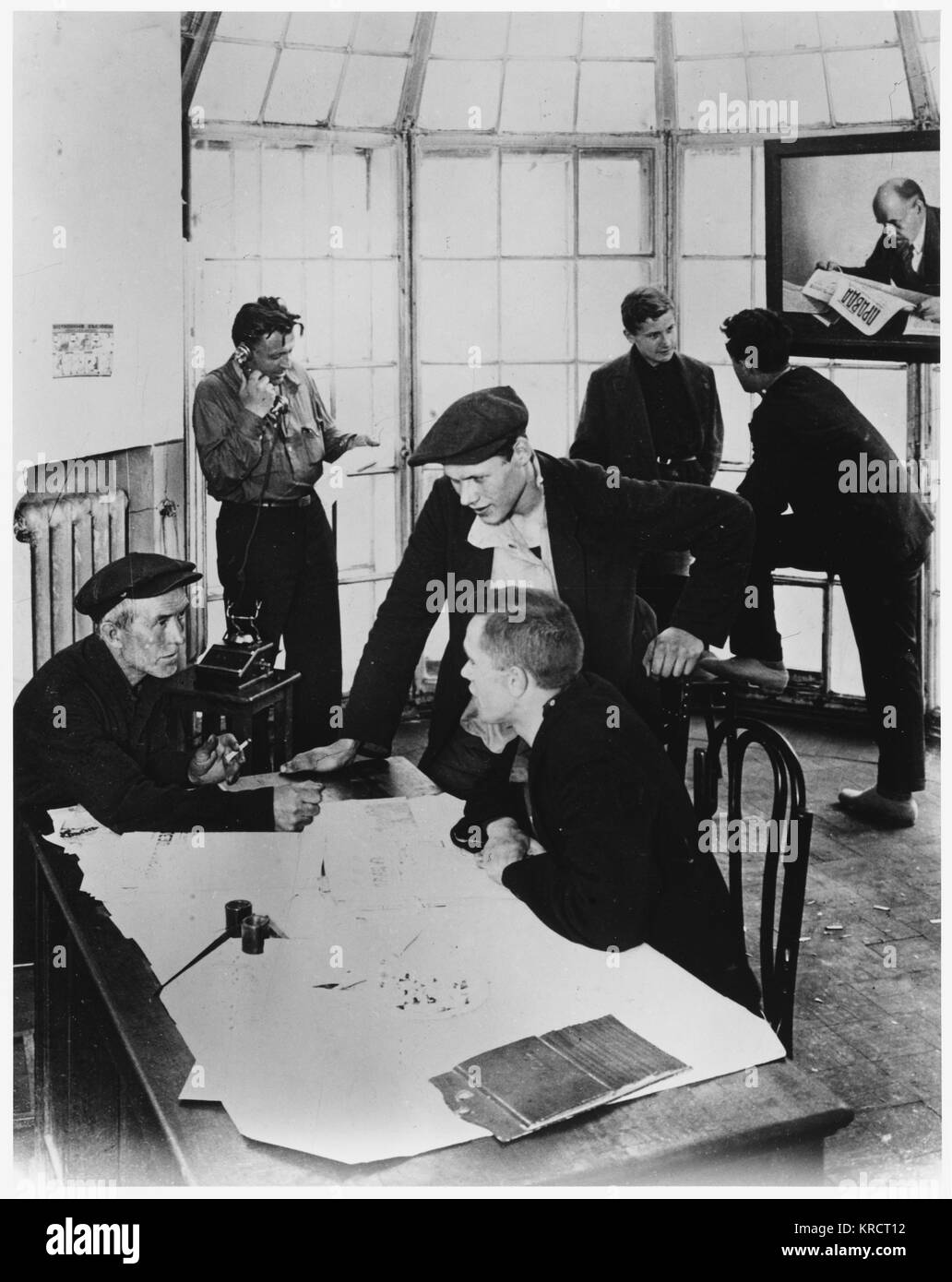 RUSSIE/JOUR DANS LA VIE, 1931 Banque D'Images