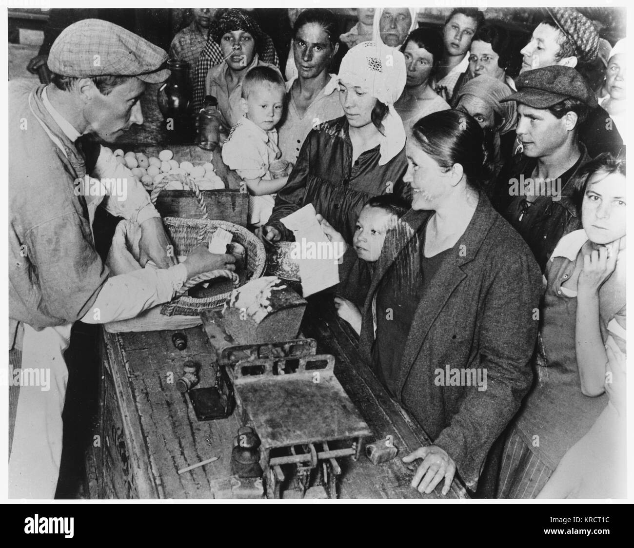 RUSSIE/JOUR DANS LA VIE, 1931 Banque D'Images