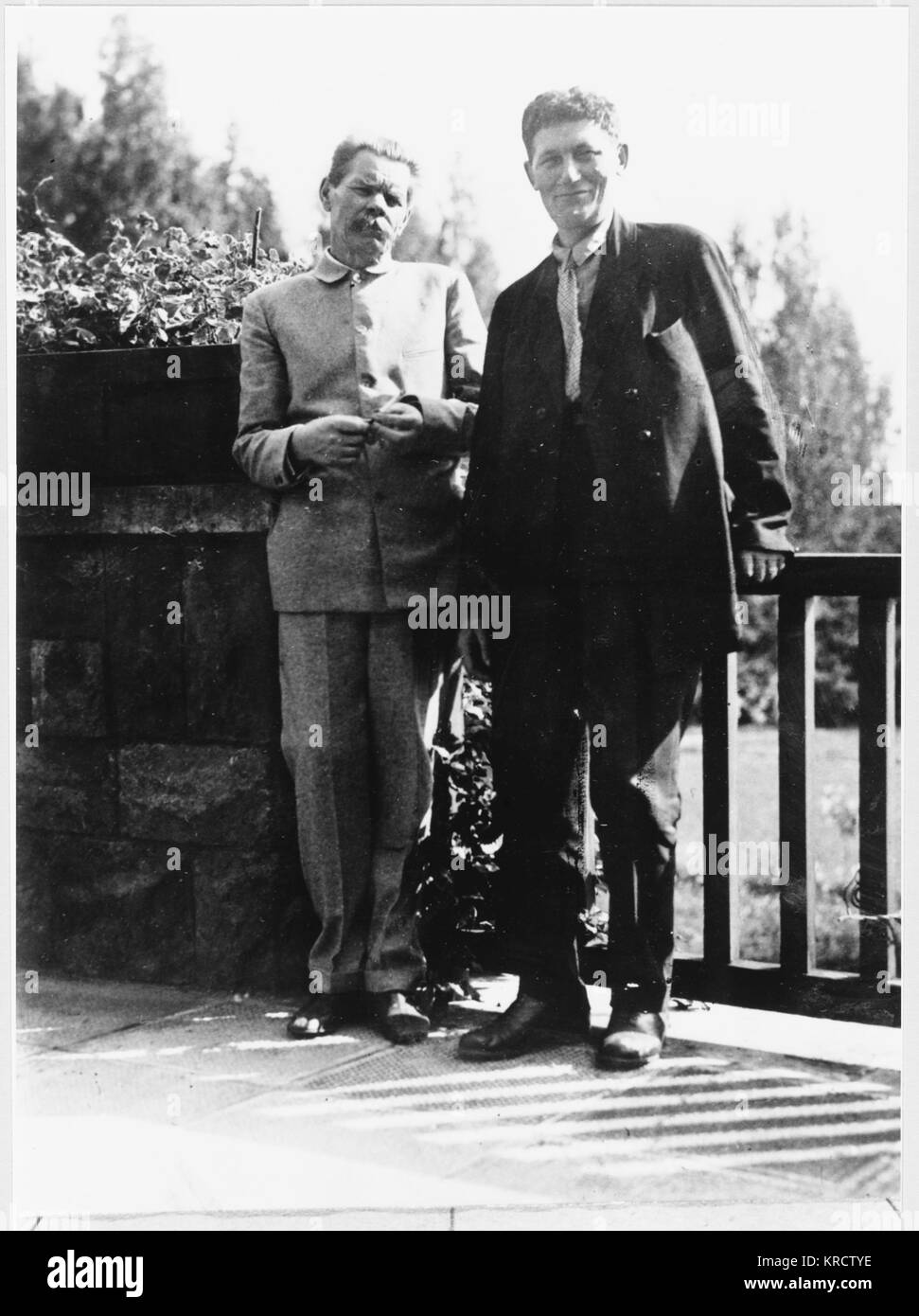 MAXIM GORKY/PETRUSOV Banque D'Images