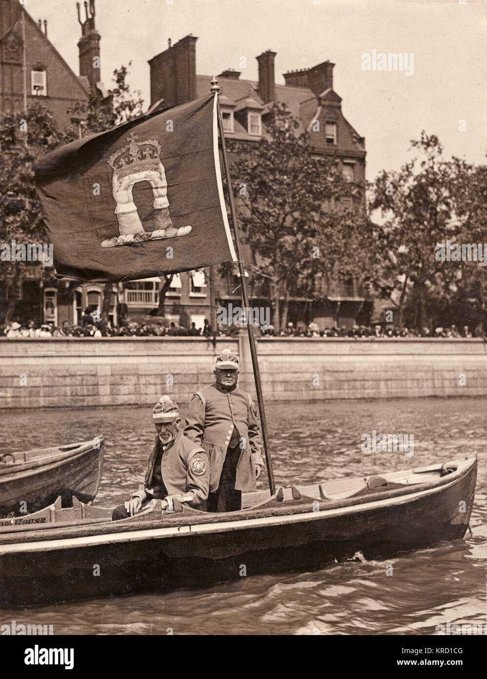 Doggett's Coat and badge Race, River Thames, Londres Banque D'Images