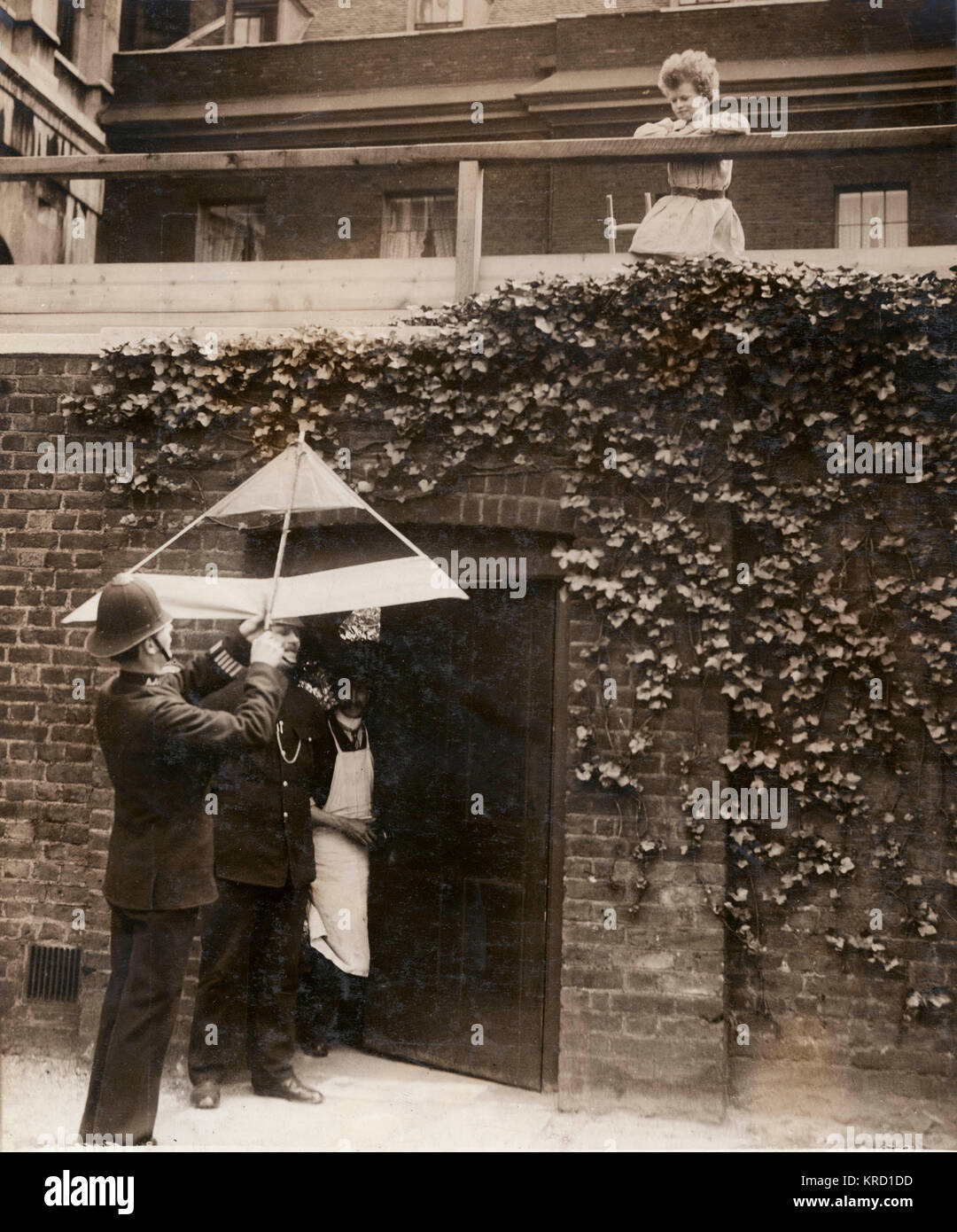 Anthony Asquith comme garçon au 10 Downing Street, Londres Banque D'Images