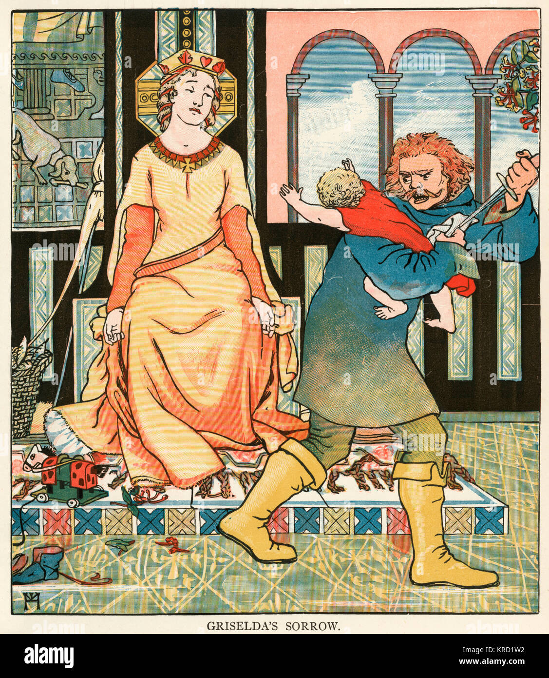 Griselda, Chaucer, Canterbury Tales Banque D'Images