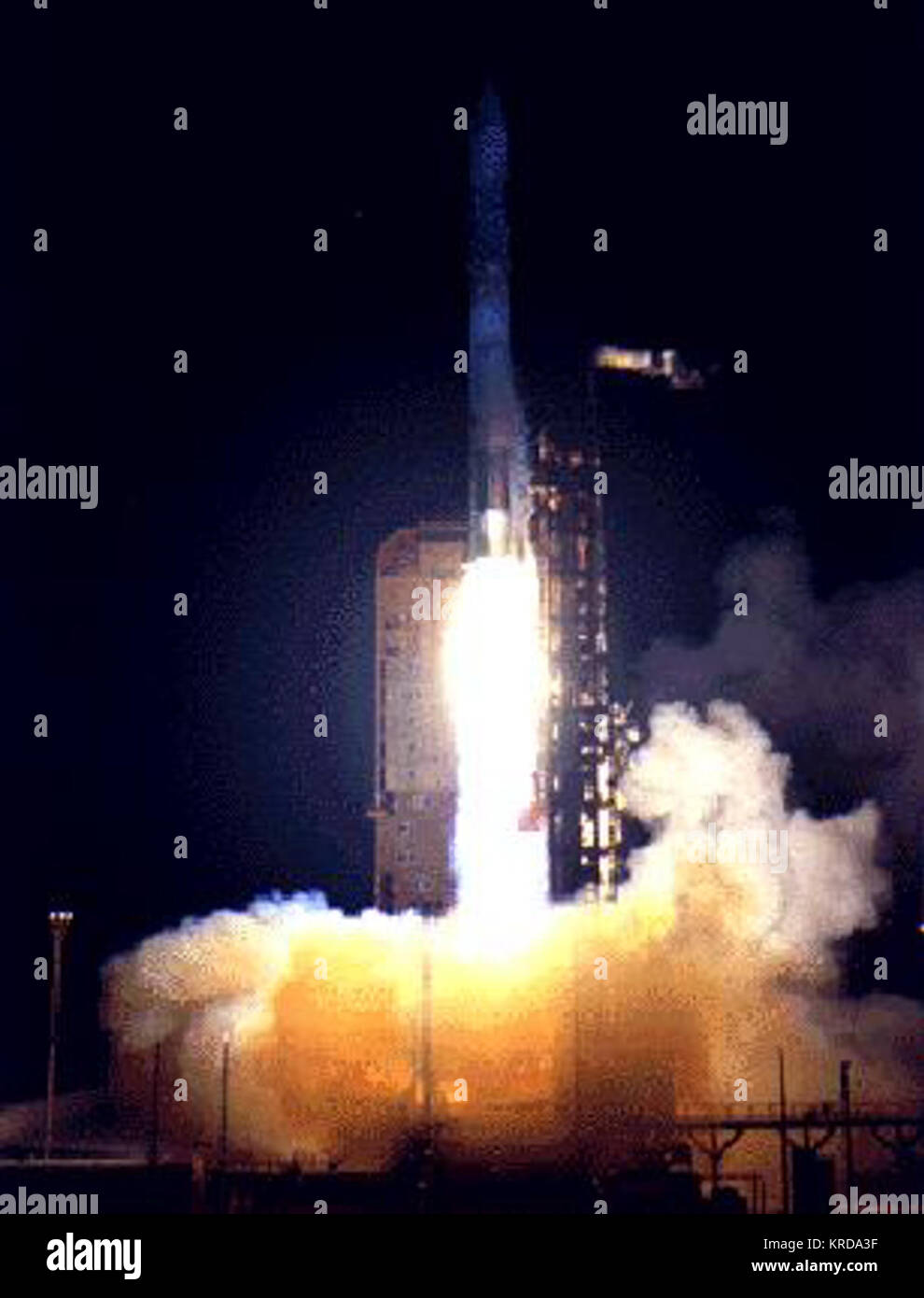 Mariner 10 lift-off Banque D'Images