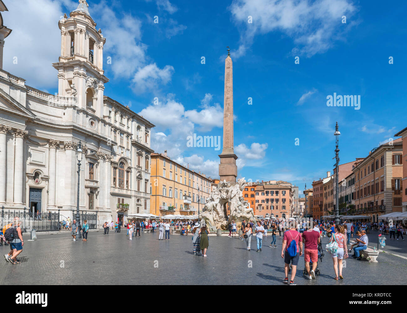Piazza Navona, Rome, Italie Banque D'Images